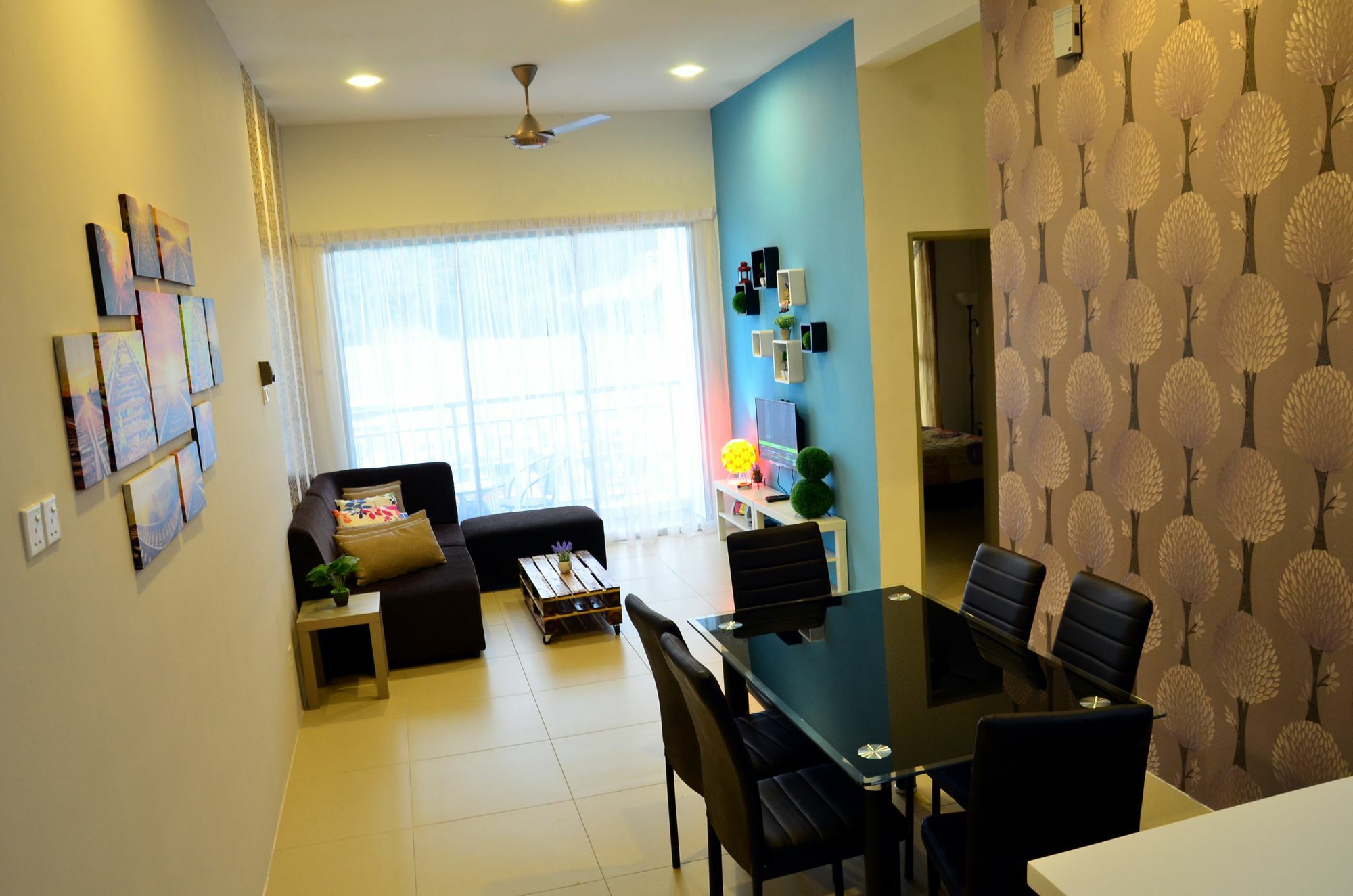 The Woodz Homestay Tanah Rata Eksteriør billede
