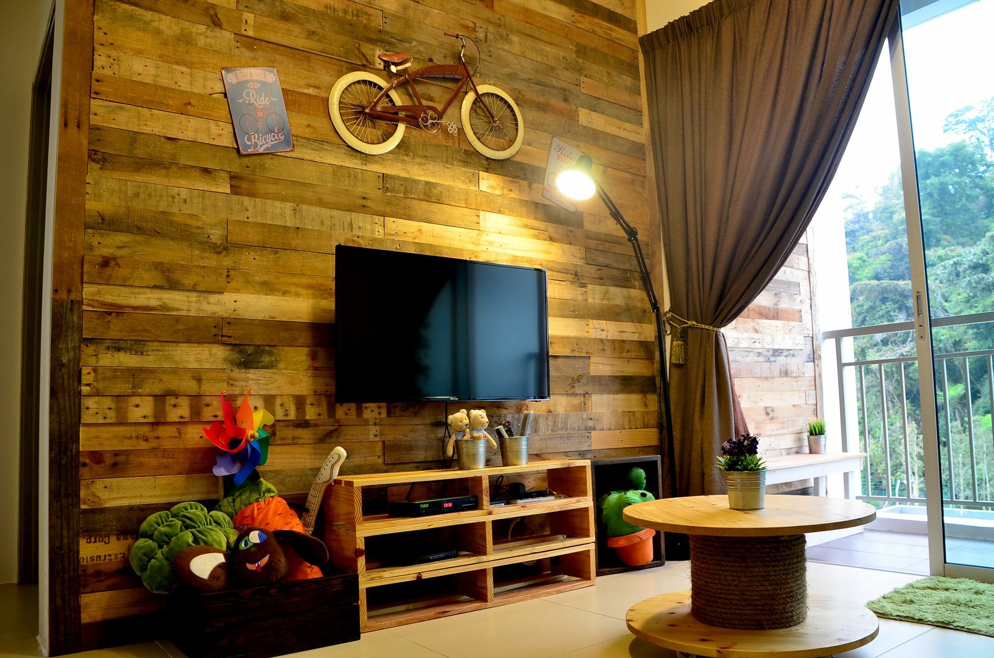 The Woodz Homestay Tanah Rata Eksteriør billede