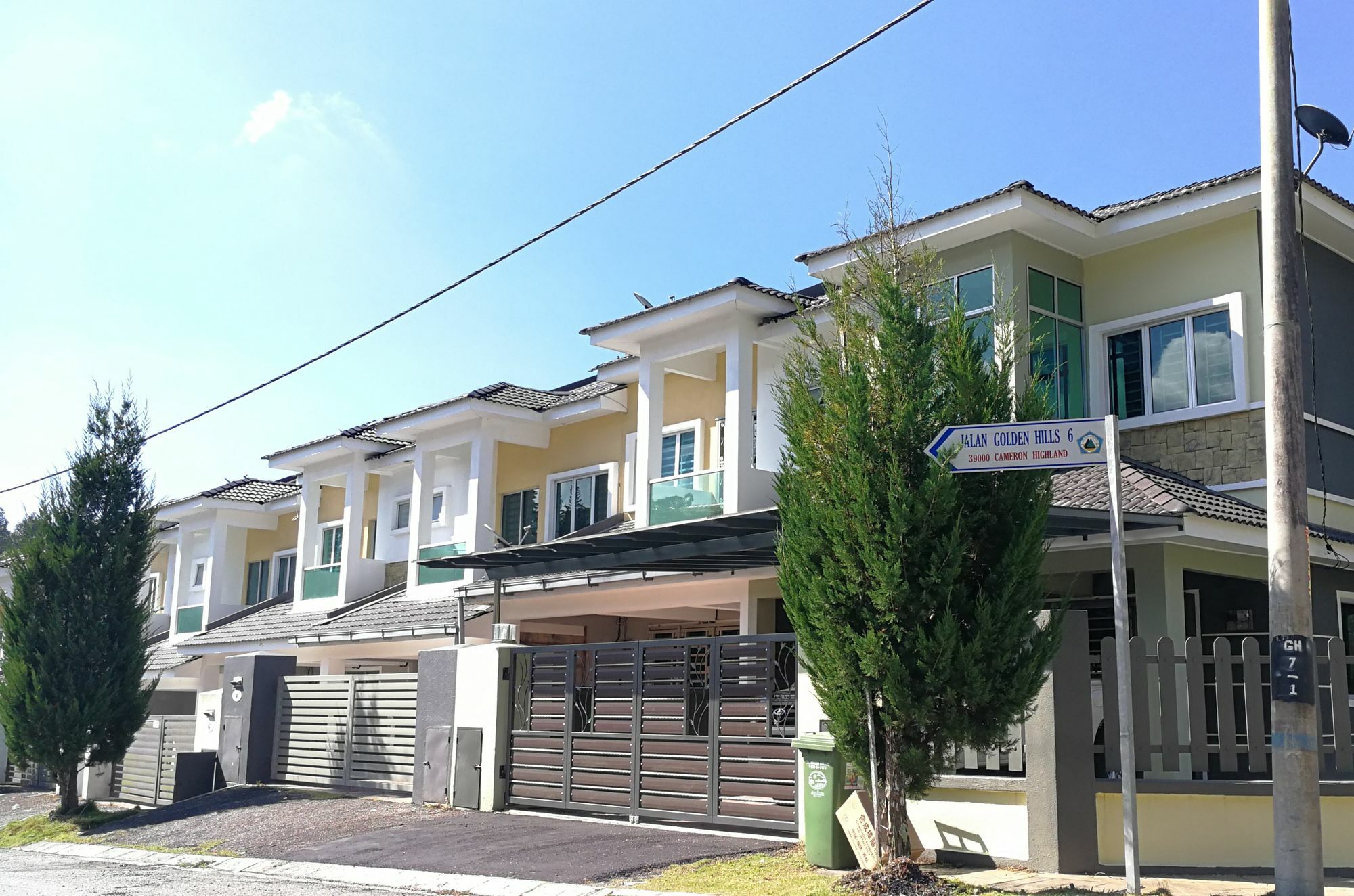 The Woodz Homestay Tanah Rata Eksteriør billede