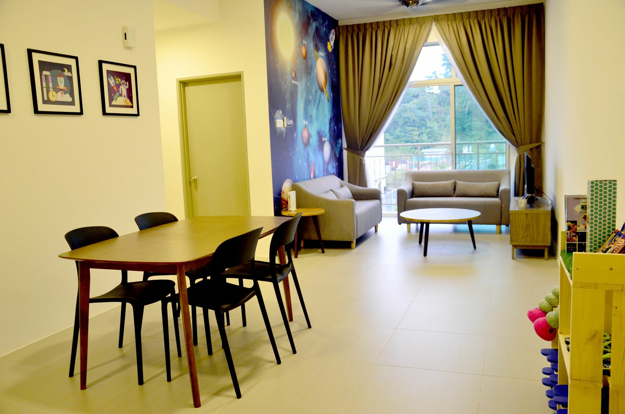 The Woodz Homestay Tanah Rata Eksteriør billede